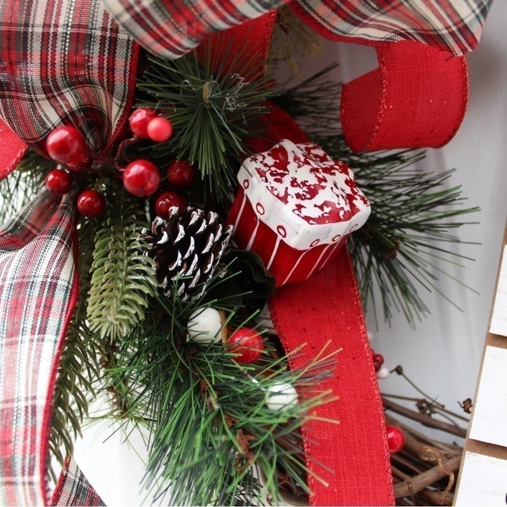 Christmas Advent Calendar Welcome Wreath